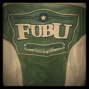 3xxl FUBU leather jacket...